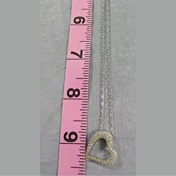 Swarovski Open Heart Necklace - Picture 6 of 6